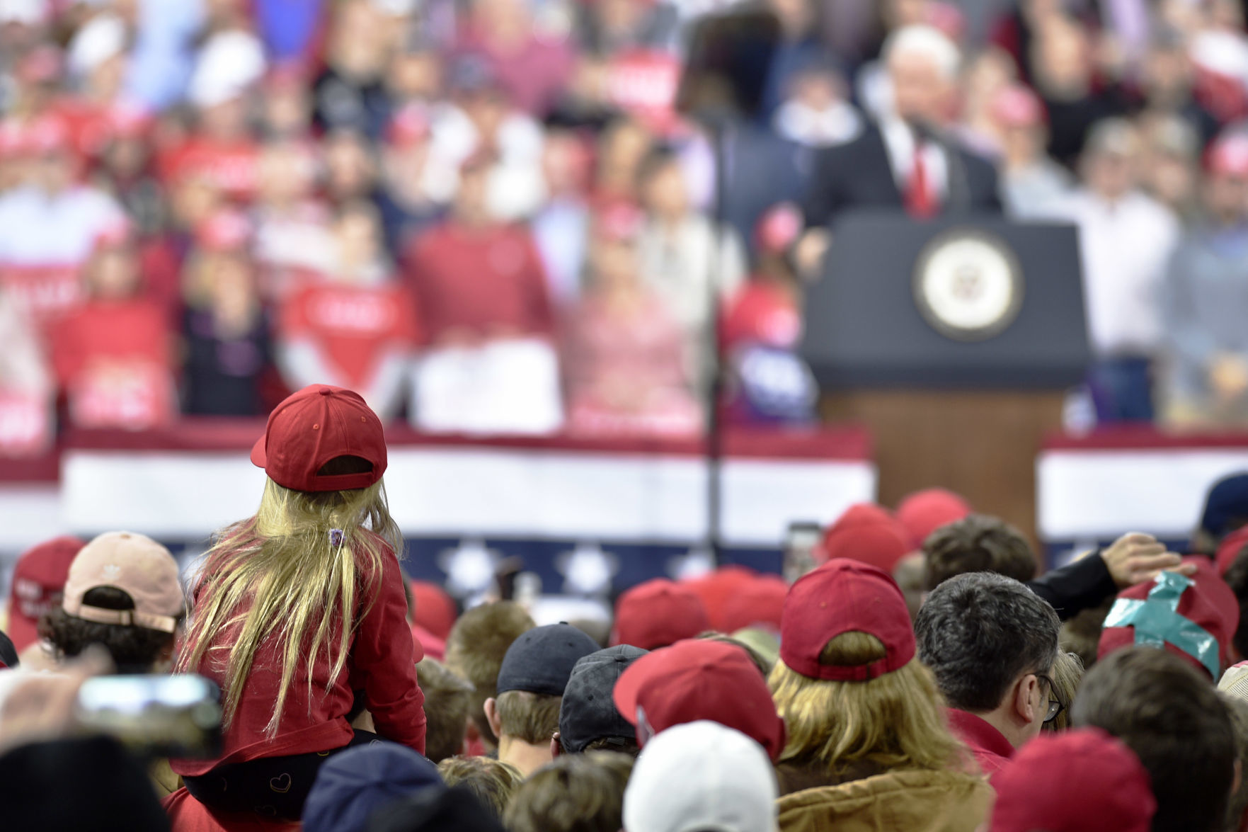 Looking up to Pence